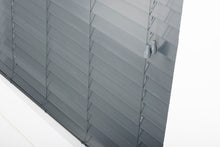 Load image into Gallery viewer, Dark Grey Wood 50mm Slat Venetian Blind