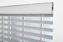 Load image into Gallery viewer, Light Grey Wood 50mm Slat Venetian Blind
