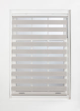 Load image into Gallery viewer, Light Grey Day and Night Roller Blinds - Zebra Blind Dim or Translucent Vision Roller Shades for Windows and Doors - Dual Layer Fabric