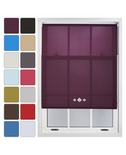 Load image into Gallery viewer, Triple Diamond Eyelet Daylight Roller Blind