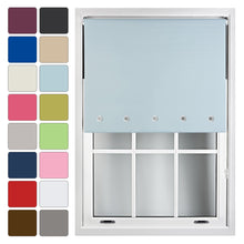 Load image into Gallery viewer, Round Eyelet Blackout Roller Blind