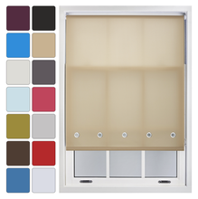 Load image into Gallery viewer, Circle Eyelet Daylight Roller Blind