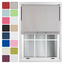 Load image into Gallery viewer, Customised Blackout Roller Blind With Glitter Trim