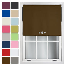 Load image into Gallery viewer, Triple Circle Eyelet Blackout Roller Blind