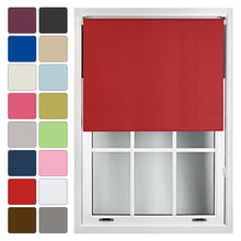 Load image into Gallery viewer, Plain Blackout Roller Blind