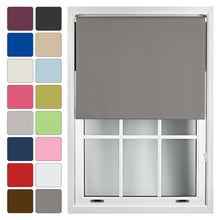 Load image into Gallery viewer, Plain Blackout Roller Blind