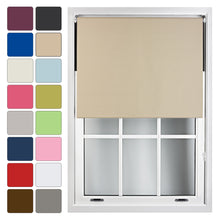 Load image into Gallery viewer, Plain Blackout Roller Blind