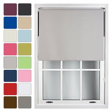 Load image into Gallery viewer, Plain Blackout Roller Blind