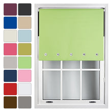 Load image into Gallery viewer, Round Eyelet Blackout Roller Blind