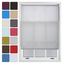 Load image into Gallery viewer, Square Eyelet Daylight Roller Blind