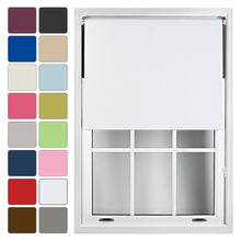 Load image into Gallery viewer, Plain Blackout Roller Blind
