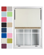 Load image into Gallery viewer, Customised Blackout Roller Blind With Glitter Trim