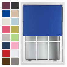 Load image into Gallery viewer, Plain Blackout Roller Blind