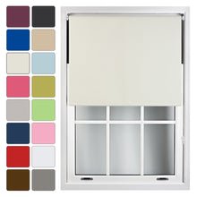 Load image into Gallery viewer, Plain Blackout Roller Blind