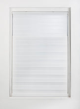 Load image into Gallery viewer, White Day and Night Roller Blinds - Zebra Blind Dim or Translucent Vision Roller Shades for Windows and Doors - Dual Layer Fabric

