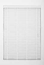 Load image into Gallery viewer, White Taped Wood 50mm Slat Venetian Blind
